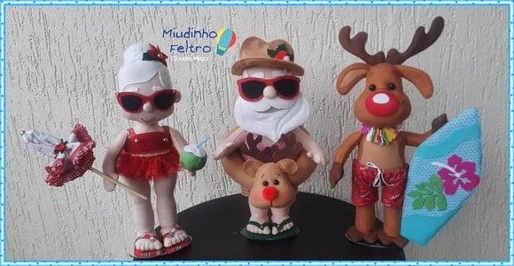 Papai Noel - Natal Tropical