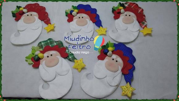Papai Noel Enfeite de Porta