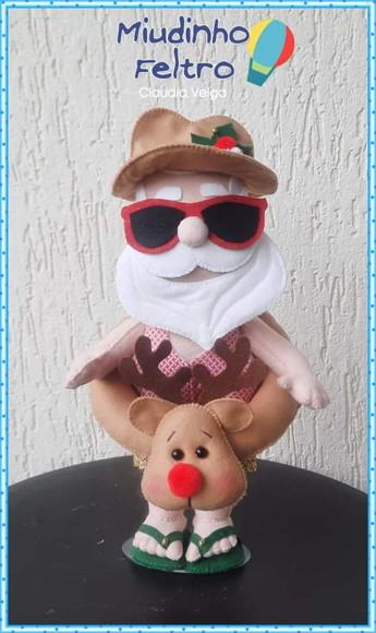Papai Noel Surfista Praiano