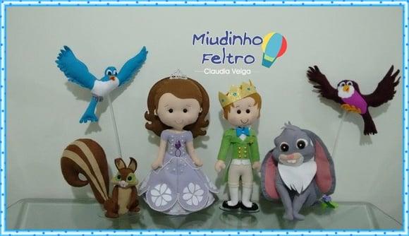 Princesa Sofia Kit 6 Pecas