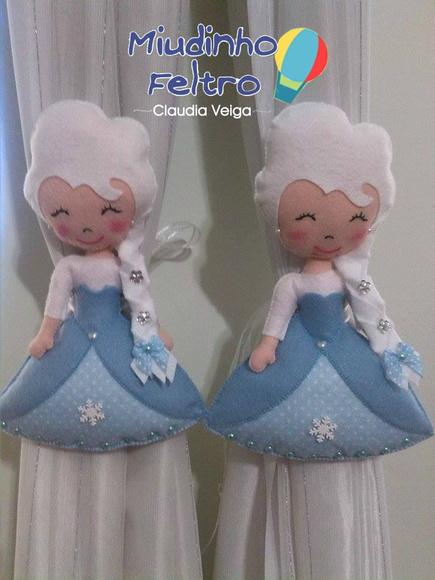 Prendedores de Cortina Frozen