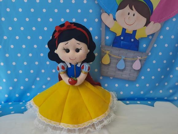 Princesas em Feltro 4 Peças