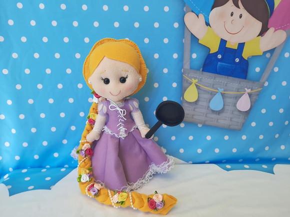 Princesas em Feltro 4 Peças
