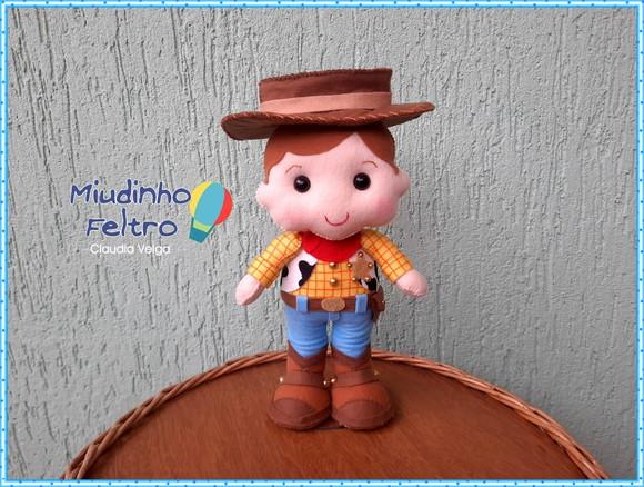 Toy Story Personagens em Feltro 4 Peças