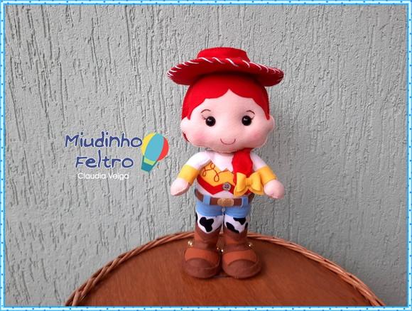 Toy Story Personagens em Feltro 4 Peças
