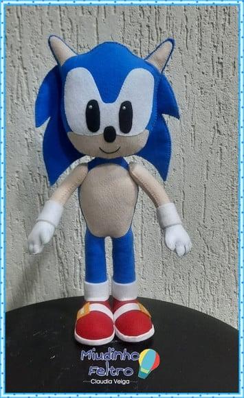 Turma do Sonic em Feltro