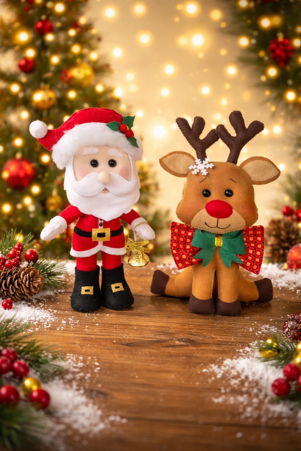 Papai Noel e Rena