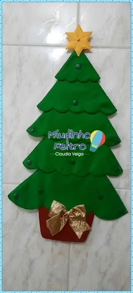 Arvore de Natal Pedagógica - Montessori