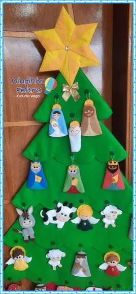 Arvore Montessoriana Presépio - Natal