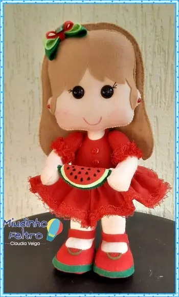 Boneca Melancia - Menina Melancia