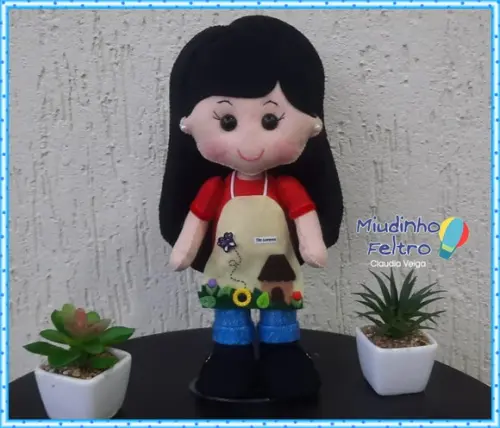 Boneca Professora - Pedagogia