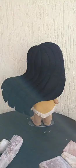 Boneca Pocahontas em Feltro