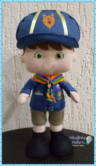 Boneco Escoteiro - Lobinho