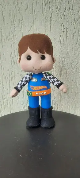 Boneco Piloto Hot Wheels