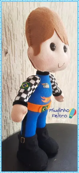 Boneco Piloto Hot Wheels