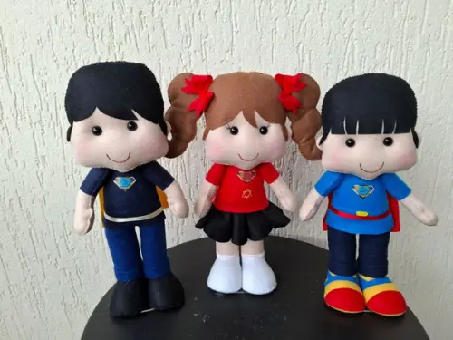 Bonecos Boi da Cara Preta - 5 Peças