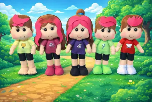 Bonecos Turma Emily Vick