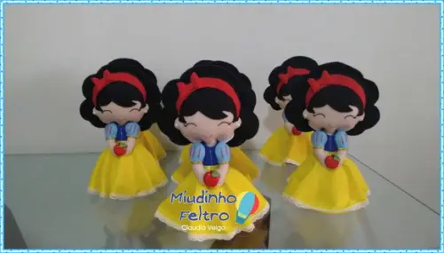 Branca de Neve Cute Centro de Mesa