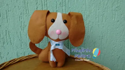 Cachorro em Feltro