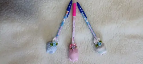 Caneta Personalizada com Tulipa Lembrancinhas