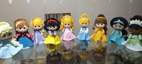 Centro de Mesa Princesas
