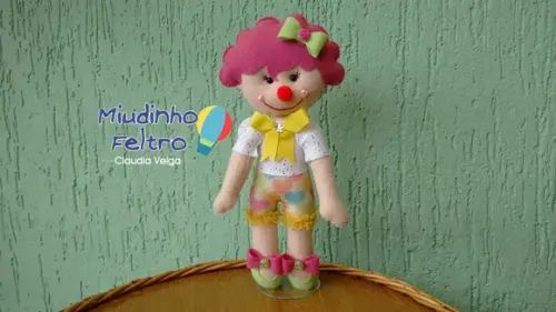 Circo Menina Rosa 7 Peças
