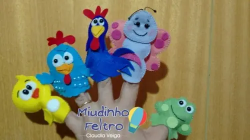 Dedoche Galinha Pintadinha