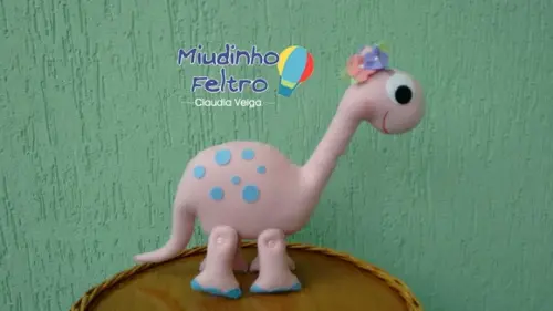 Dinossauros em Feltro 4 Peças