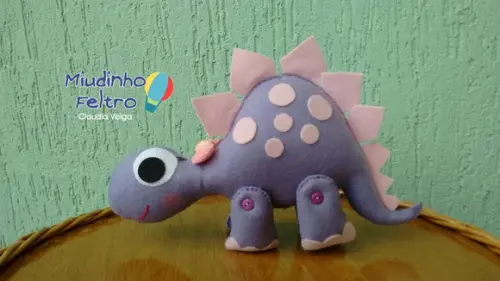 Dinossauros em Feltro 4 Peças