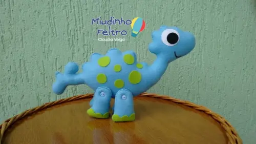 Dinossauros em Feltro 4 Peças
