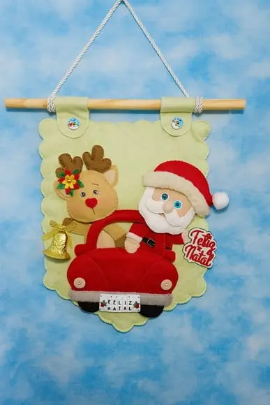 Enfeite Natal Papai Noel