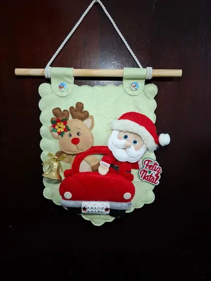 Enfeite Natal Papai Noel