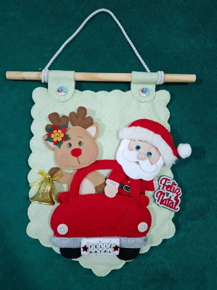 Enfeite Natal Papai Noel
