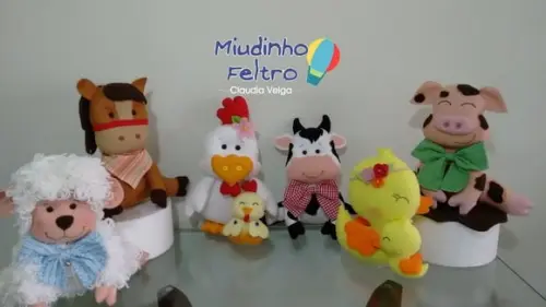 Fazendinha em Feltro