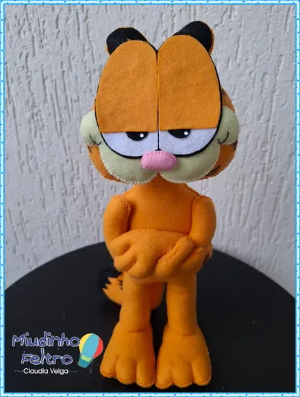 Garfield e Odie em Feltro