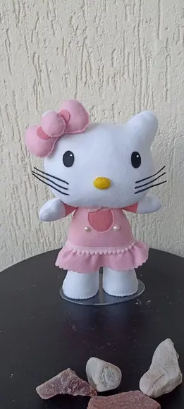 Hello Kitty em Feltro