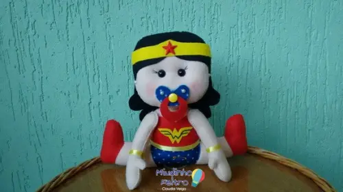 Heróis Baby em Feltro