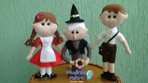 João e Maria em Feltro
