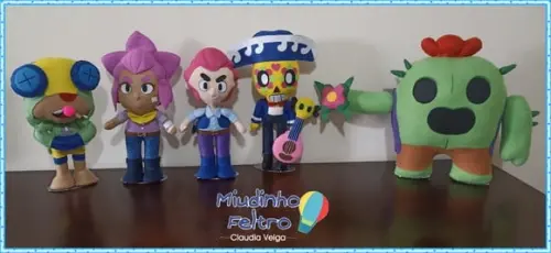 Kit Brawl Stars 7 Personagens