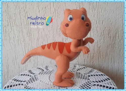 Kit Dinossauros Baby em Feltro