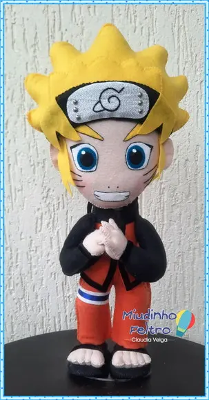Kit Naruto em Feltro