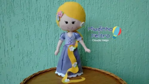 Kit Rapunzel Enrolados 5 Peças