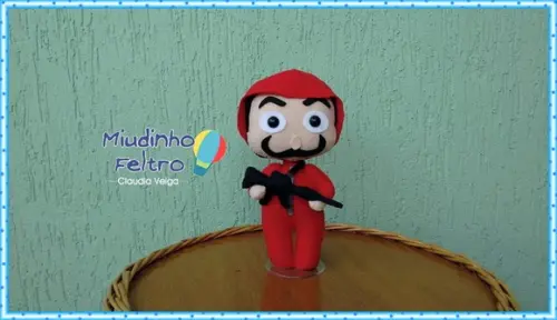 La Casa de Papel - Kit com 3 Personagens