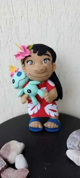 Lilo e Xepa em Feltro