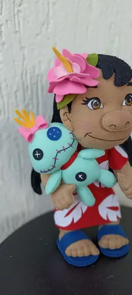 Lilo e Xepa em Feltro