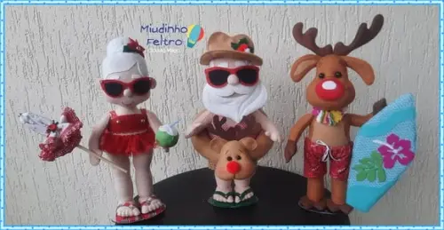 Papai Noel - Natal Tropical