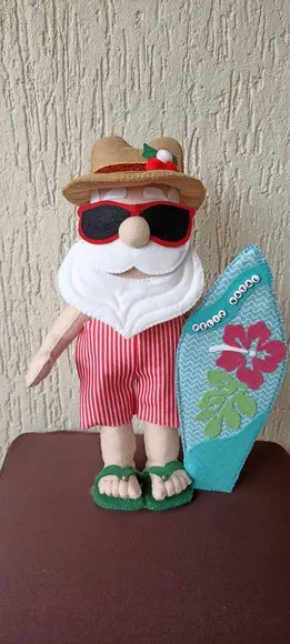 Papai e Mamãe Noel Tropical