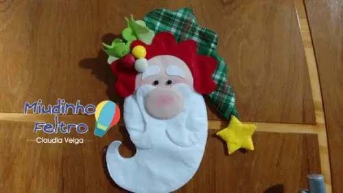 Papai Noel Enfeite de Porta