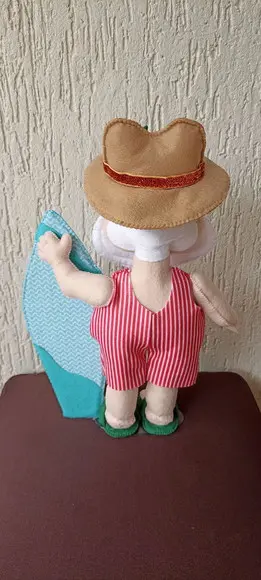 Papai Noel Surfista Praiano