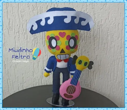 Poco Brawl Stars - Boneco em Feltro